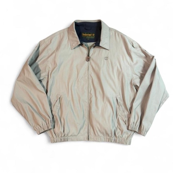 Timberland Other - Vintage Timberland Weathergear Harrington jacket tan jacket Size XXL
